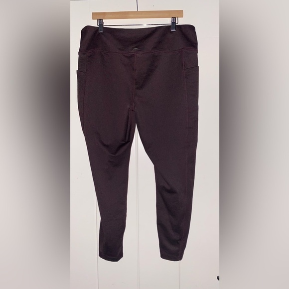 Mondetta Performance Luxury Brushed Jacquard High Waist Leggings Women XXL - Picture 7 of 10